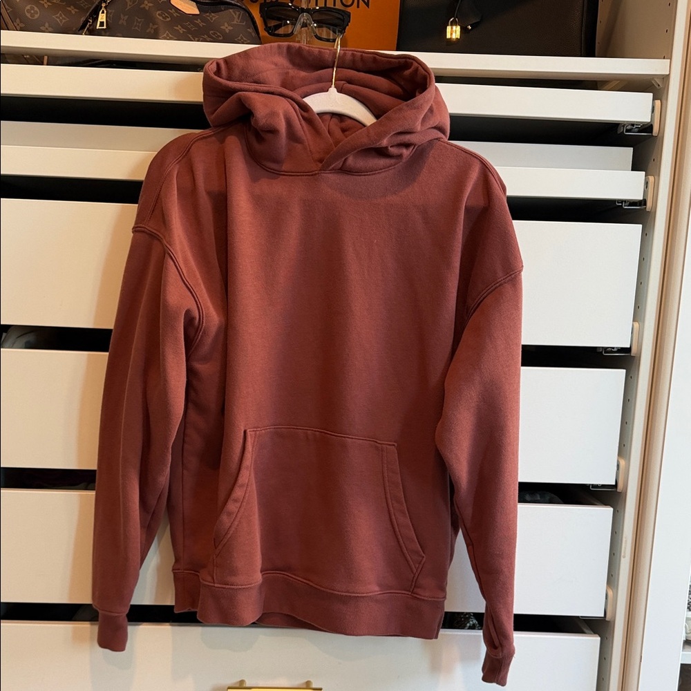 No Boundaries Men's Hoodie in Dusty Rose Mauve